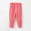 5-6 ans pantalon à taille froncée - rose