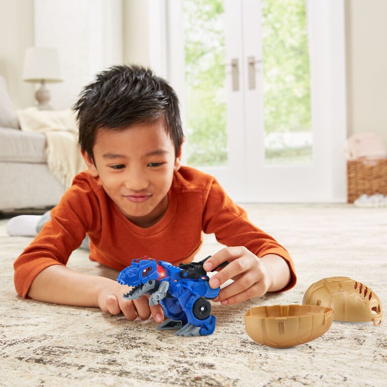 VTech Switch and Go Hatch and Roaaar Egg T-Rex Racer - French Edition
