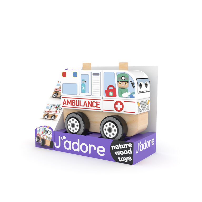 J'Adore Ambulance Stacking Truck