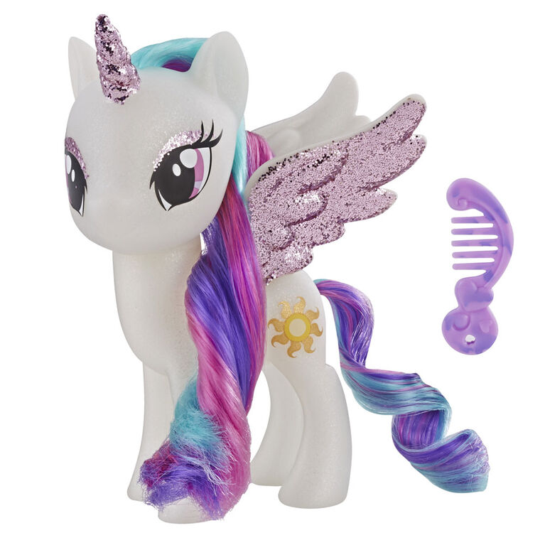 My Little Pony Jouet Princesse Celestia Figurine Scintillante