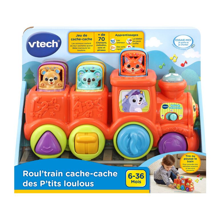 VTech Pop and Sing Animal Train - French Edition