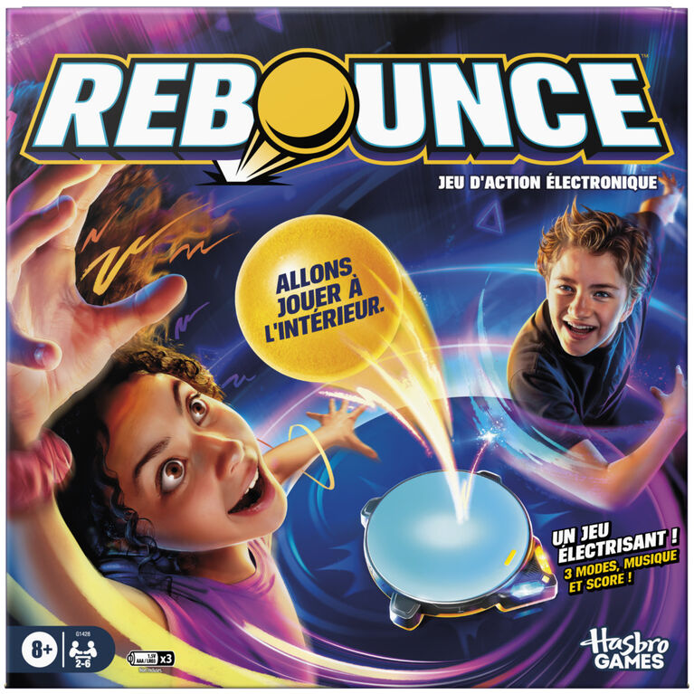 Rebounce Indoor and Outdoor Electronic Action Game - French Version Rebounce Indoor and Outdoor Electronic Action Game - French Version
