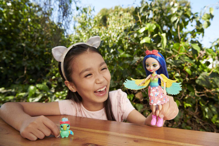 Enchantimals City Tails Prita Parakeet and Flutter Dolls - R Exclusive