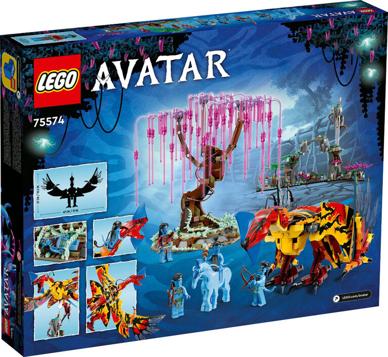 LEGO Avatar Toruk Makto and Tree of Souls 75574 Building Toy Set (1,212 Pieces)