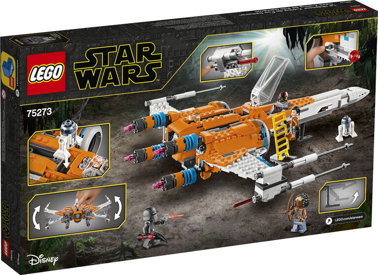 LEGO Star Wars TM Le chasseur X-wing de Poe Dameron 75273 (761 pièces)