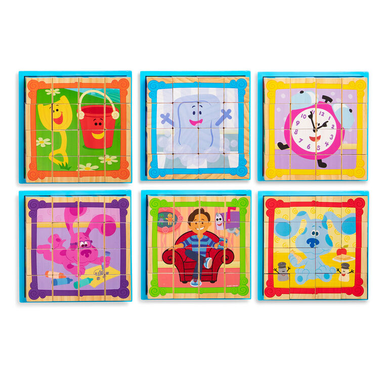 Blues Clues and You Wooden Cube Puzzle