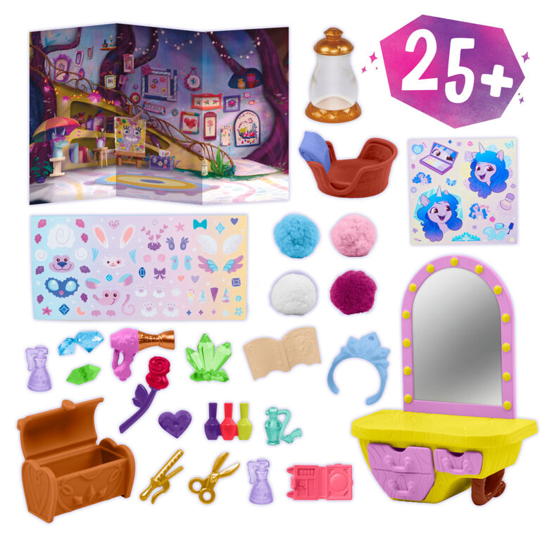 My Little Pony: A New Generation Movie Story Scenes Critter Creation Izzy Moonbow 