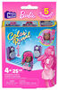 Mega Barbie Color Reveal Karaoke Party Building Set with Micro-Doll & Accessories (25 pcs)