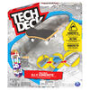 Tech Deck DIY Concrete, Coffret à modeler réutilisable avec fingerboard Enjoi exclusif, rail, moules et kit de skatepark