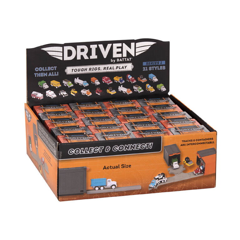 Driven, Pocket Series, Track Playset with Toy Truck