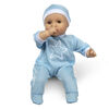 Melissa & Doug Mine to Love Jordan 12" - Tone Boy Baby Doll with Romper, Cap, Pacifier - English Edition