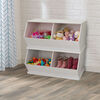 KidKraft - Double Storage Unit - White