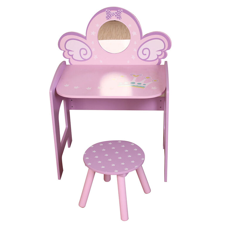 Vanité Licorne Avec Tabouret