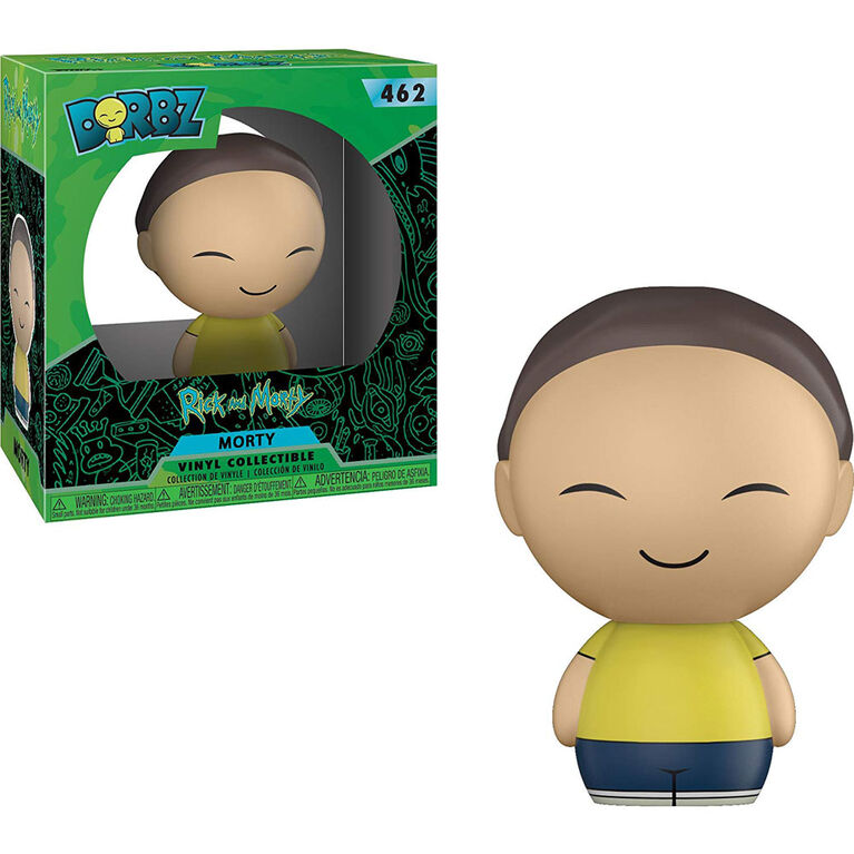 Figurine en vinyle Morty de Rick et Morty par Funko Dorbz!.