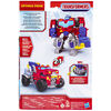 Transformers Optimus Prime Converting Toy With Truck Hauling Hook Feature, 4.5-Inch Action Figure