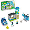 LEGO DUPLO Le poste de police et l'hélicoptère de secours 10959 Jeu de construction (40 pièces)