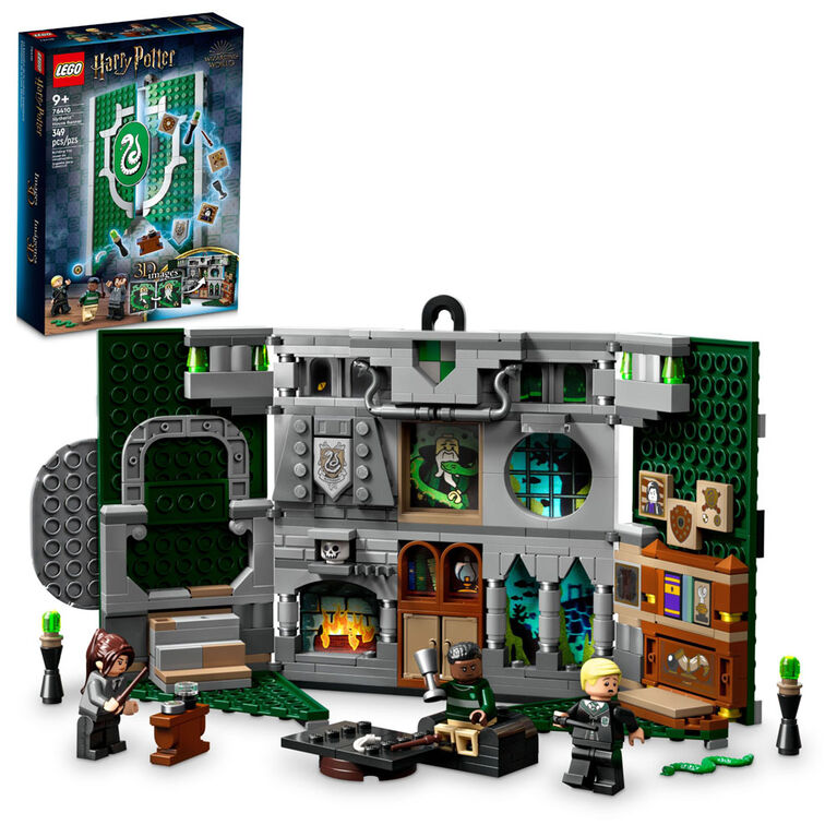 LEGO Harry Potter Slytherin House Banner 76410 Building Toy Set (349 Pieces)