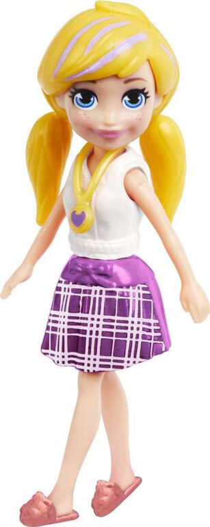 Polly Pocket Style Spinner Fashion Closet Playset with Polly Doll