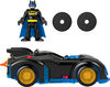 Imaginext DC Super Friends Shake & Spin Batmobile and Batman Figure Set, 4 Pieces