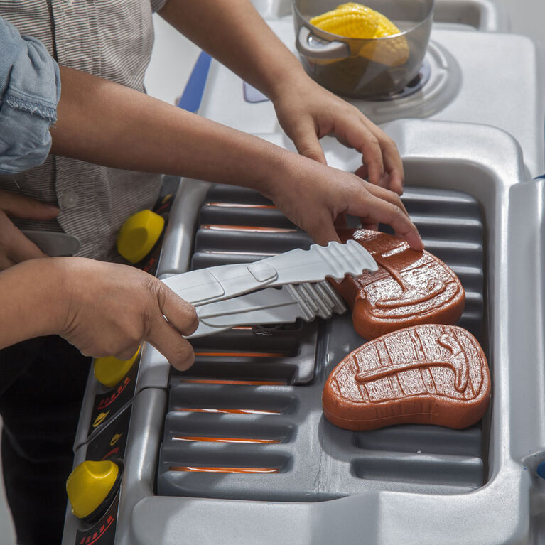 Gril de barbecue de grésillement et de fumée - Step2. - Notre Exclusivité