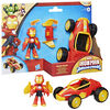 Marvel Iron Man and his Awesome Friends, figurine Iron Man et véhicule Bolide Iron Man