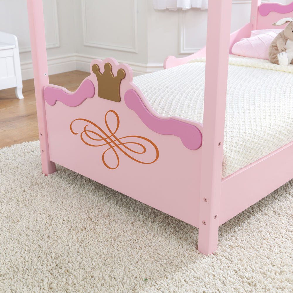 Kidkraft princess twin bed clearance