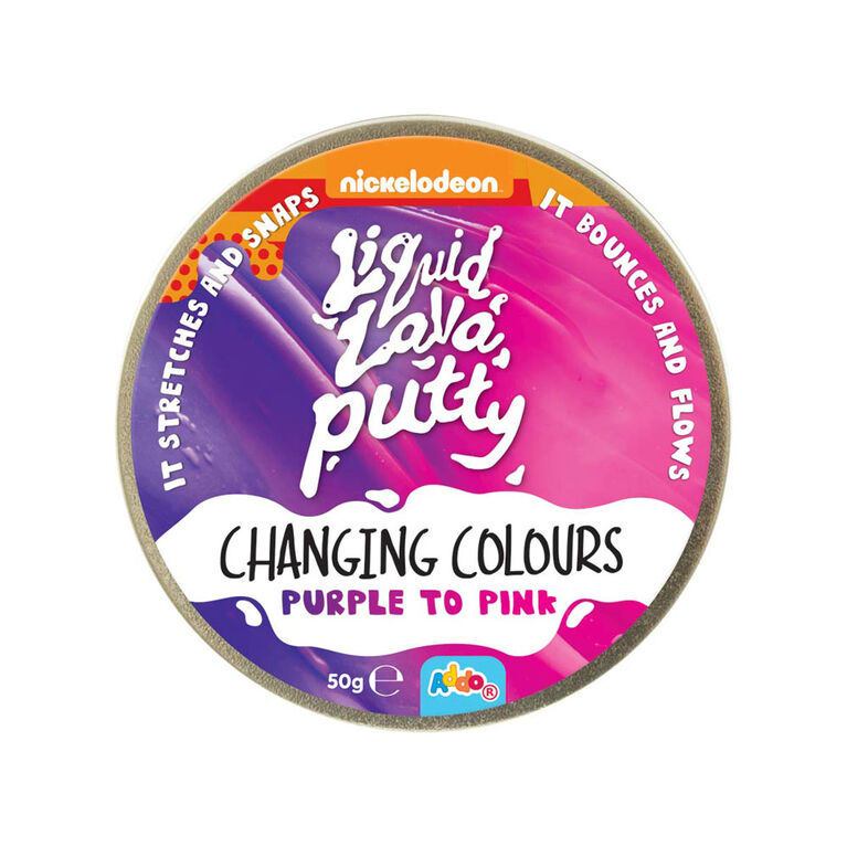 Nickelodeon Liquid Lava Putty Changing Colours - R Exclusive - Assortment May Vary