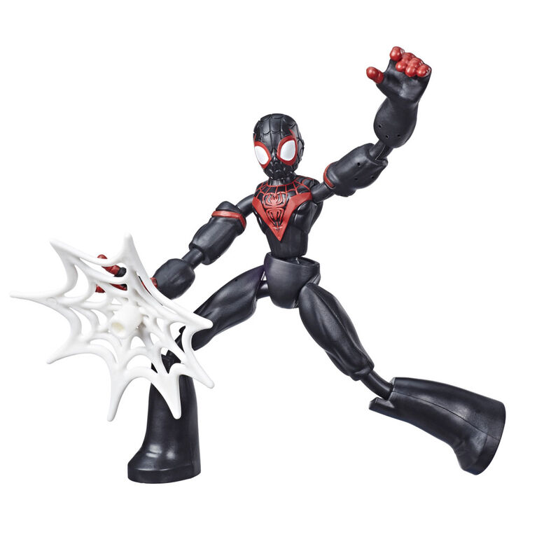 Marvel Spider-Man Bend and Flex Miles Morales Action Figure Toy