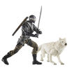 G.I. Joe Classified Series Snake Eyes and Timber Action Figures 52 Collectible Toy with Custom Package Art