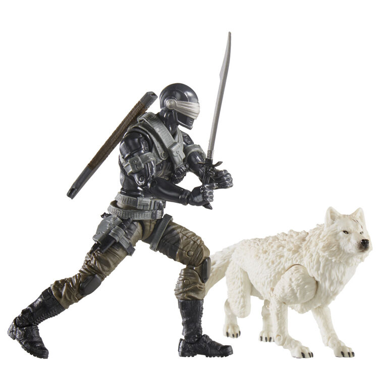 G.I. Joe Classified Series, figurines Snake Eyes and Timber 52 de collection premium, emballage spécial