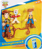 Imaginext Disney Pixar Toy Story Forky and Woody Figures