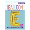 Ballons en forme de lettre or 14 " - E