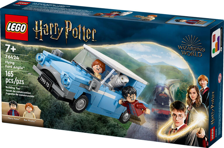 Jouet de voiture LEGO Harry Potter La Ford Anglia volante 76424