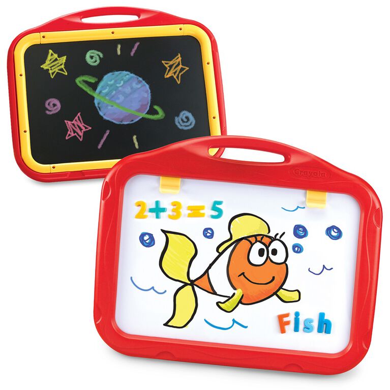 Crayola Creative - tableau à dessin portable à deux côtés