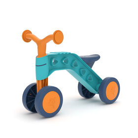 Chillafish Ride-on Itsibitsi Blocks - Light Blue Orange