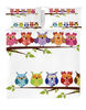 Gouchee Design - Buhos Digital Print Queen Duvet Cover Set - Owls On Branch