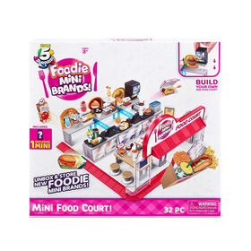 Mini Aire de restaurants pour Mini Brands de restaurants avec 1 Mini exclusif 5 Surprise par ZURU