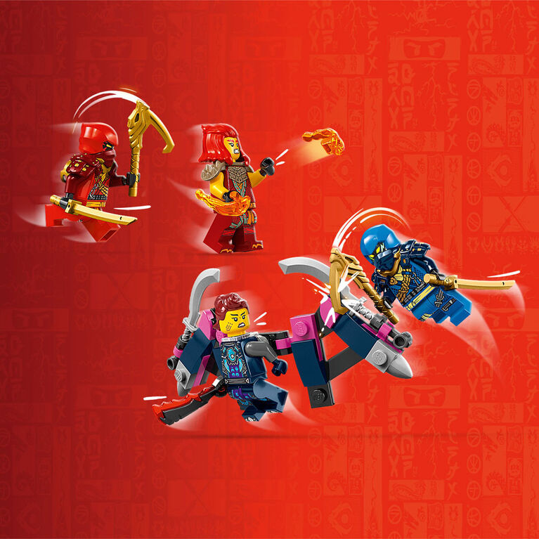 LEGO NINJAGO Kai's Ninja Climber Mech Ninja Gift Toy Set 71812