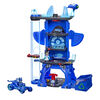 PJ Masks Deluxe Battle HQ Preschool Toy, Headquarters Playset - English Edition