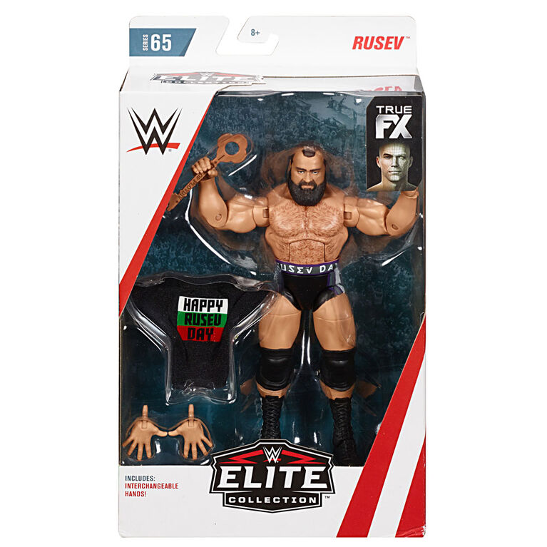 WWE - Figurine &Eacute;lite 17&nbsp;cm Rusev