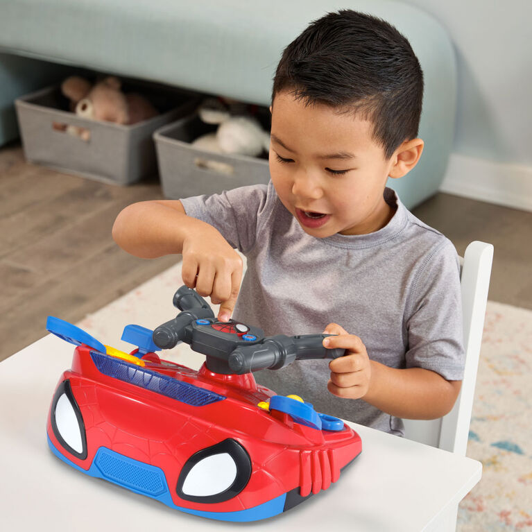 VTech Spidey and His Amazing Friends Spidey to the Rescue Driver - English Edition