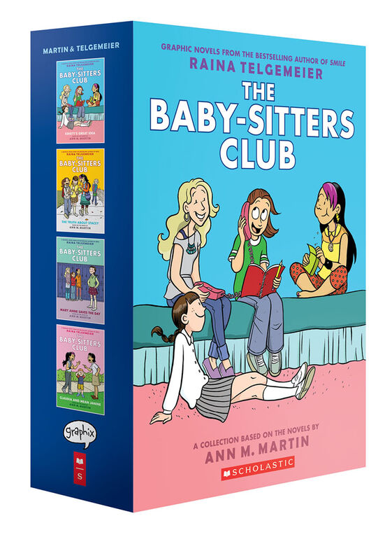 The Baby-Sitters Club Graphic Novels #1-4: A Graphix Collection - Édition anglaise