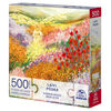Spin Master Puzzles, Summer Breeze 500-Piece Jigsaw Puzzle Artist Laivi Põder Floral Landscape Art with Poster