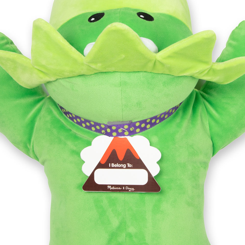 jumbo plush dinosaur