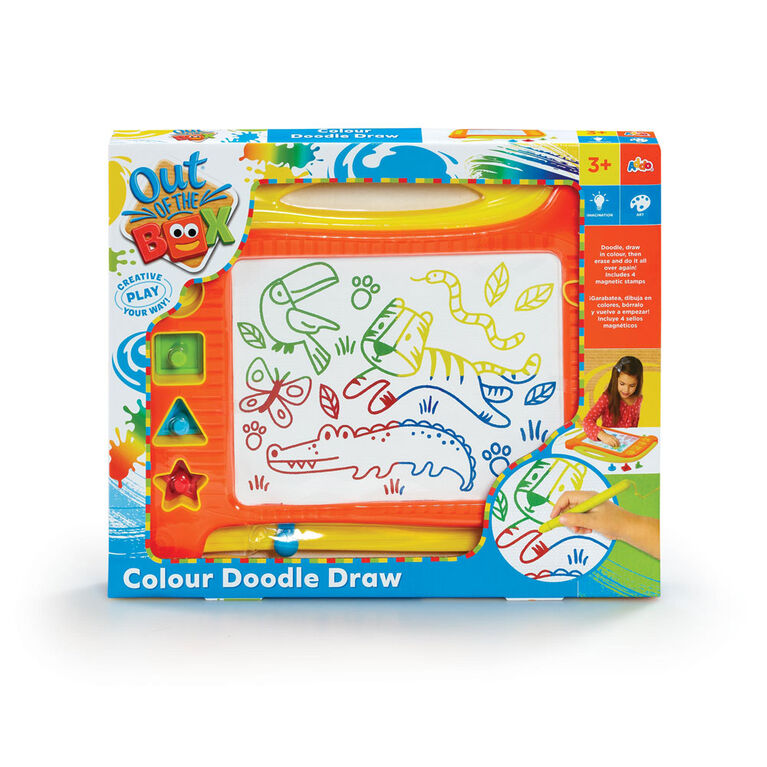 Out of the Box - Planche à dessin Doodle Colour Drawing Board - Notre exclusivité
