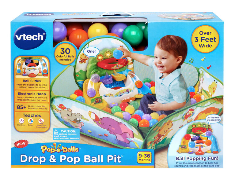 Pop-a-Balls Drop & Pop Ball Pit - English Edition