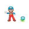 Super Mario 4 Inch Figure - Ice Mario with Ice Flower