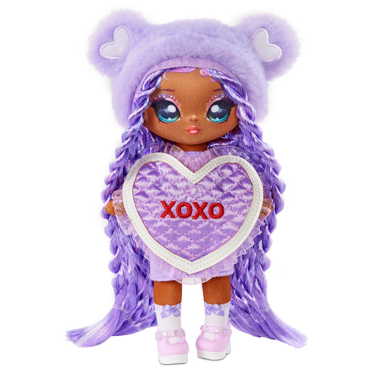 Na Na Na Surprise Eva Evermore - Lavender Teddy Bear-Inpired 7.5" Fashion Doll