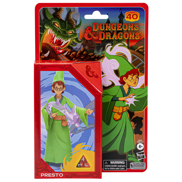 Dungeons and Dragons Cartoon Classics, figurine articul&eacute;e de 15 cm de DandD Presto