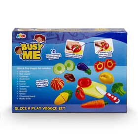 Busy Me Slice & Play Veggie Set - R Exclusive